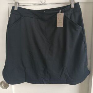 Peter Millar Black golf skort Size M